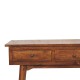 Большая консоль Chestnut Nordic с 3 ящиками