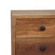 Компактная прикроватная тумба Mini Oak-Ish Nordic с 2 ящиками