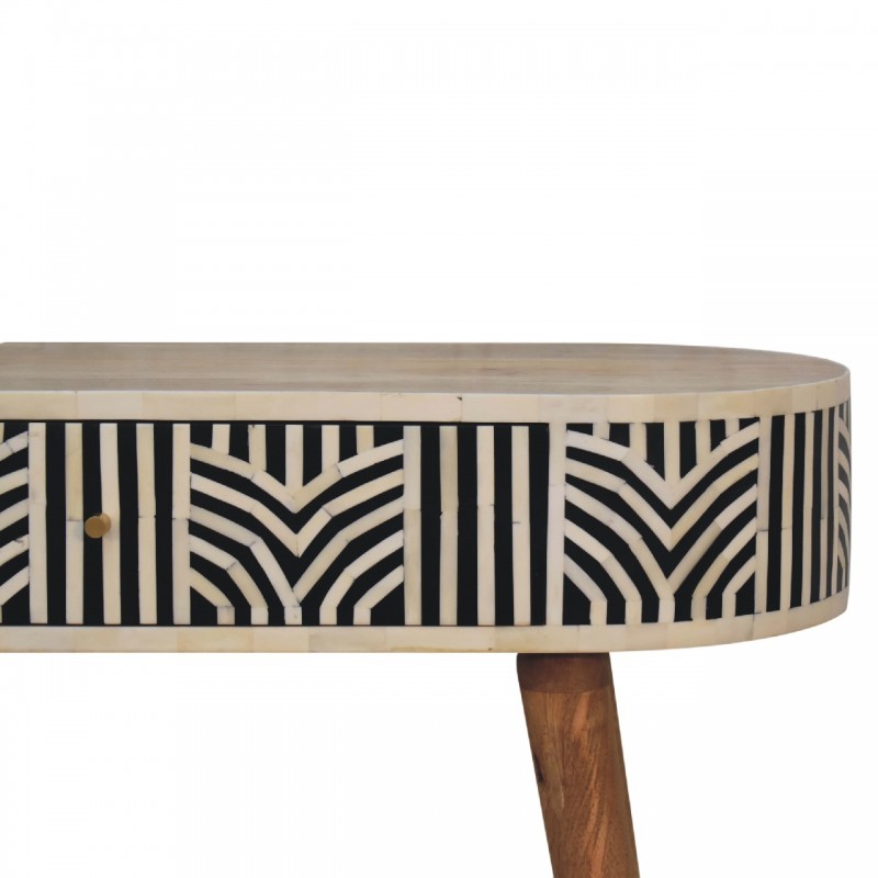 Edessa Bone Inlay Mango Wood Console Table