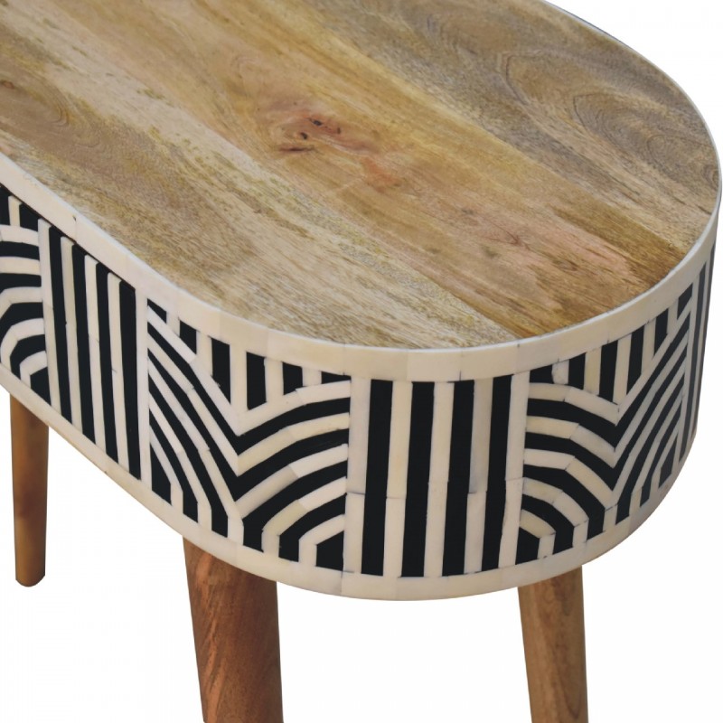 Edessa Bone Inlay Mango Wood Console Table