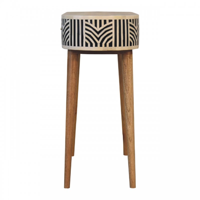 Edessa Bone Inlay Mango Wood Console Table