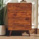 Комод Curved Chestnut с 5 ящиками