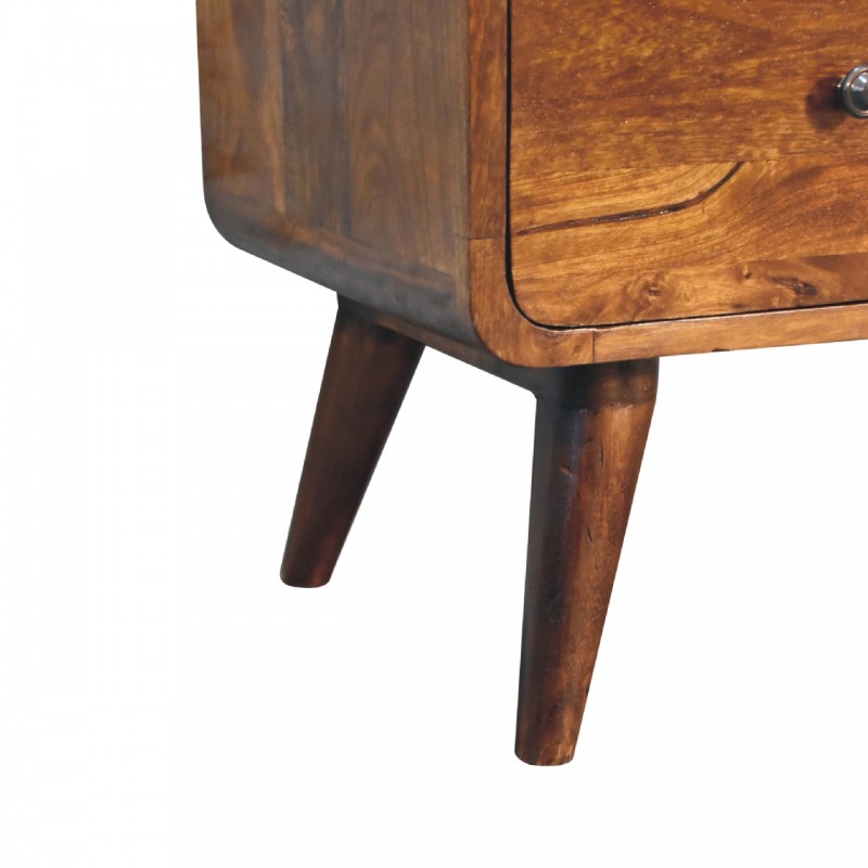 Комод Curved Chestnut с 5 ящиками