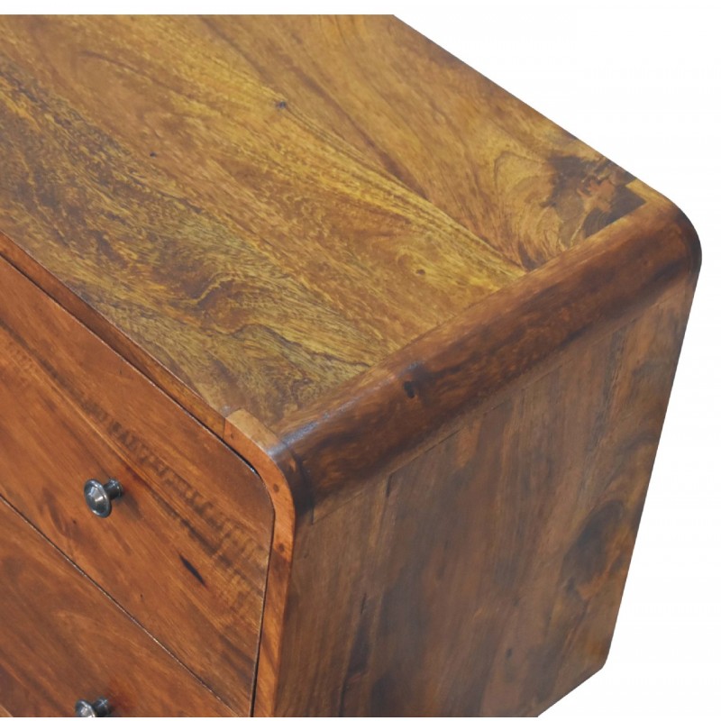 Комод Curved Chestnut с 2 ящиками