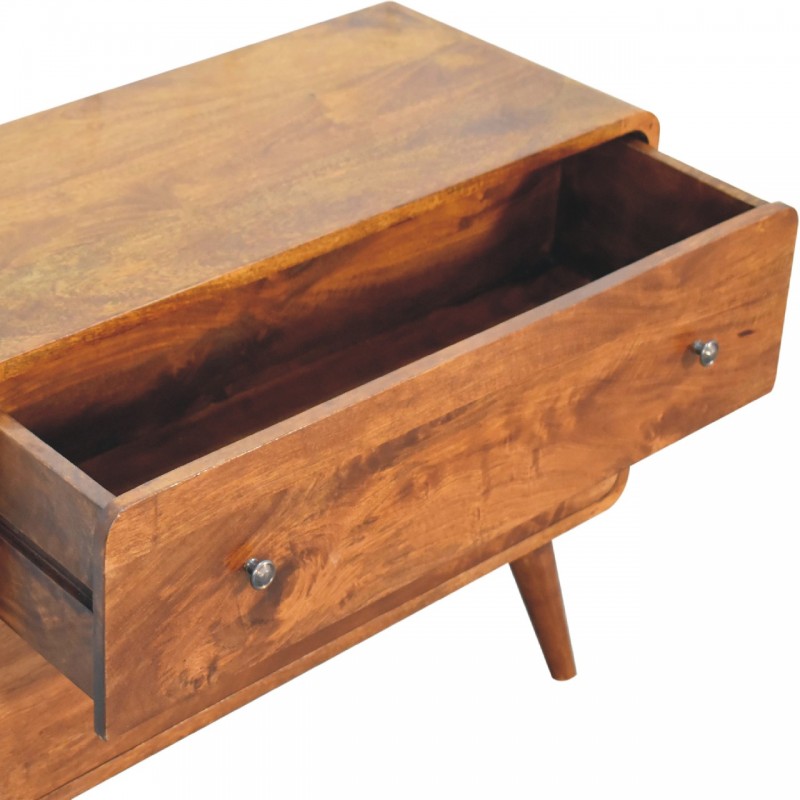 Комод Curved Chestnut с 2 ящиками