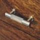 Luca Chestnut Nachttisch mit 3 Schubladen