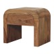 Darcy Chestnut Designer Nachttisch aus Mango-Holz