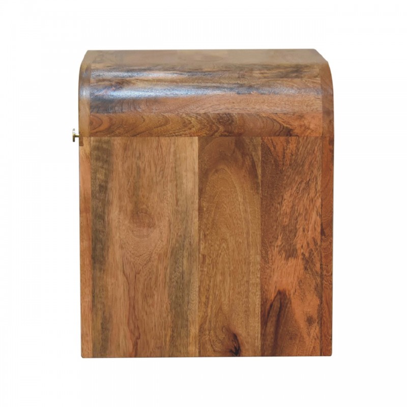 Darcy Chestnut Designer Nachttisch aus Mango-Holz