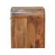 Darcy Chestnut Designer Nachttisch aus Mango-Holz