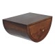 Chestnut Crescent Wall-Mounted Bedside Table