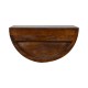 Chestnut Crescent Wall-Mounted Bedside Table