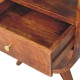 Прикроватная тумба Split Chestnut с 2 ящиками и нишей