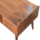 Журнальный столик Elevated Chestnut из массива манго
