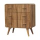 Комод T-Bar Ribbed Oak-Ish