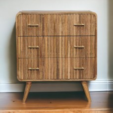 Комод T-Bar Ribbed Oak-Ish