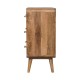 Комод T-Bar Ribbed Oak-Ish