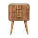 Прикроватная тумба T-Bar Ribbed Oak-Ish