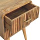 Прикроватная тумба T-Bar Ribbed Oak-Ish