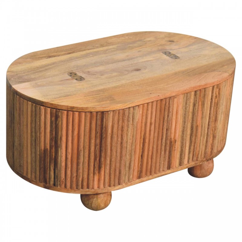 Журнальный столик Soba с местом для хранения Oak-Ish