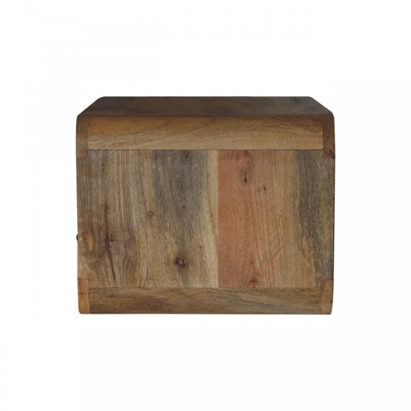 Большая подвесная тумба Curved Oak-Ish с нишей