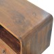 Консольный стол Triple Curved Chestnut
