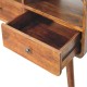 Консольный стол Triple Curved Chestnut