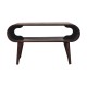 Offener California Walnut Couchtisch