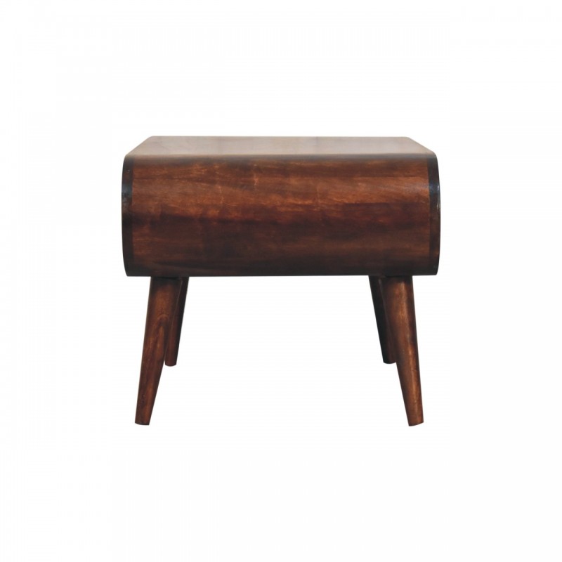 Offener California Walnut Couchtisch