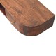 Подвесная консоль Lunar Chestnut с 2 ящиками и нишей