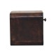 Подвесная прикроватная тумба Mini Curved California Walnut с нишей