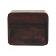 Подвесная прикроватная тумба Mini Curved California Walnut с нишей