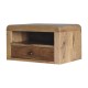 Chunky Oak-Ish Floating Bedside Table