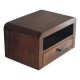 Chunky Chestnut Floating Nachttisch