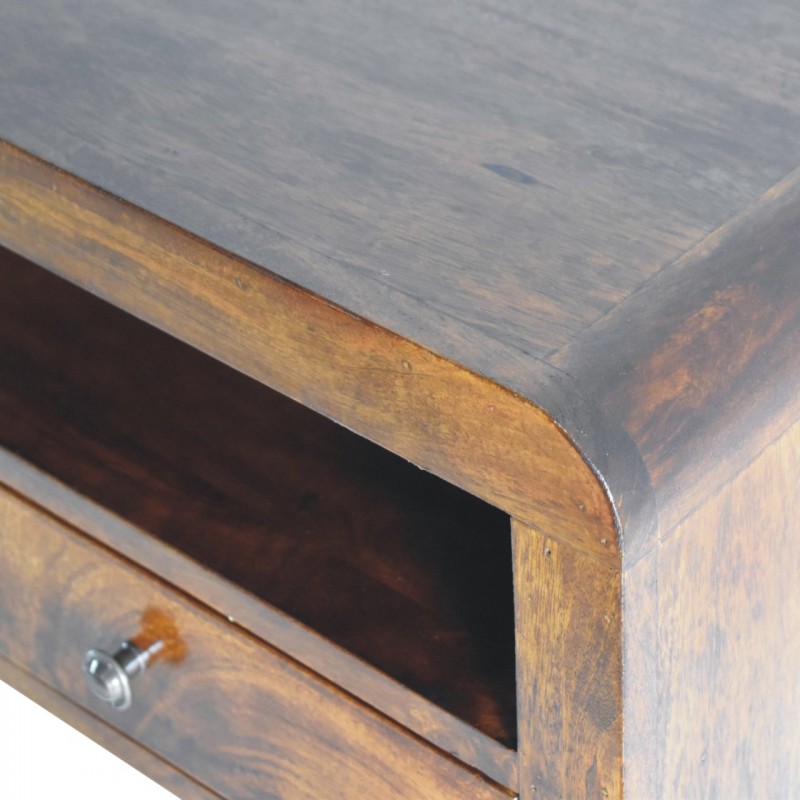 Chunky Chestnut Floating Nachttisch