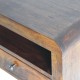 Chunky Chestnut Floating Nachttisch