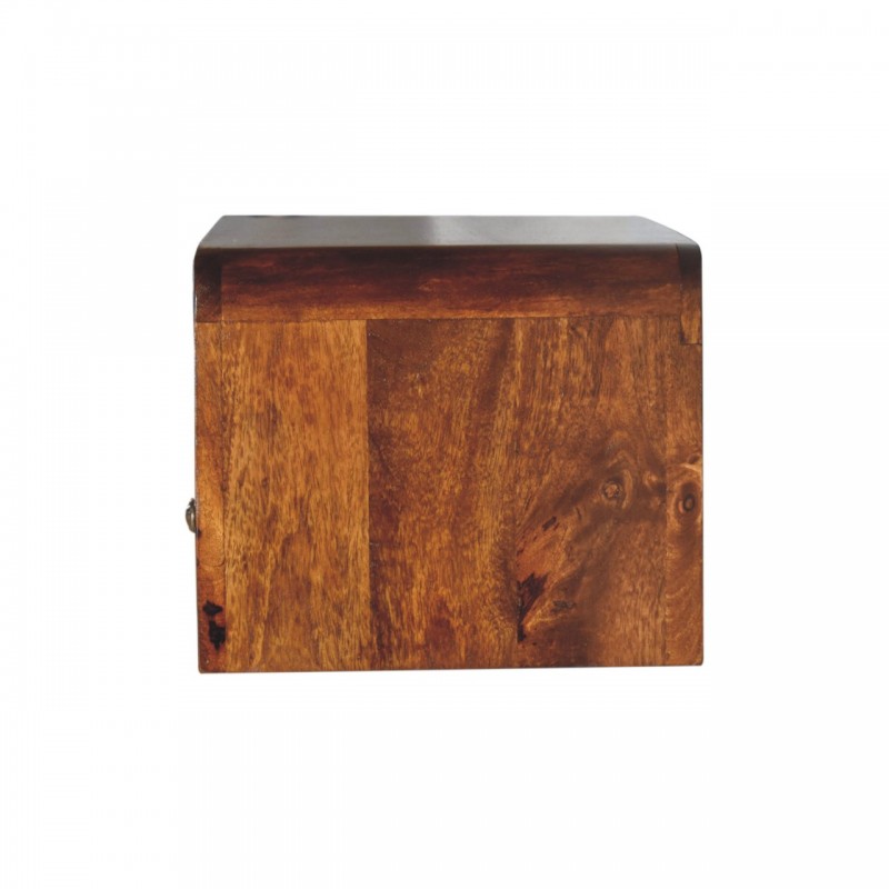Chunky Chestnut Floating Nachttisch