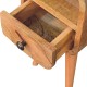 Мини-прикроватная тумба Curved Oak-Ish с нишей