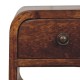 Мини-прикроватная тумба Extra Mini Chestnut Curve