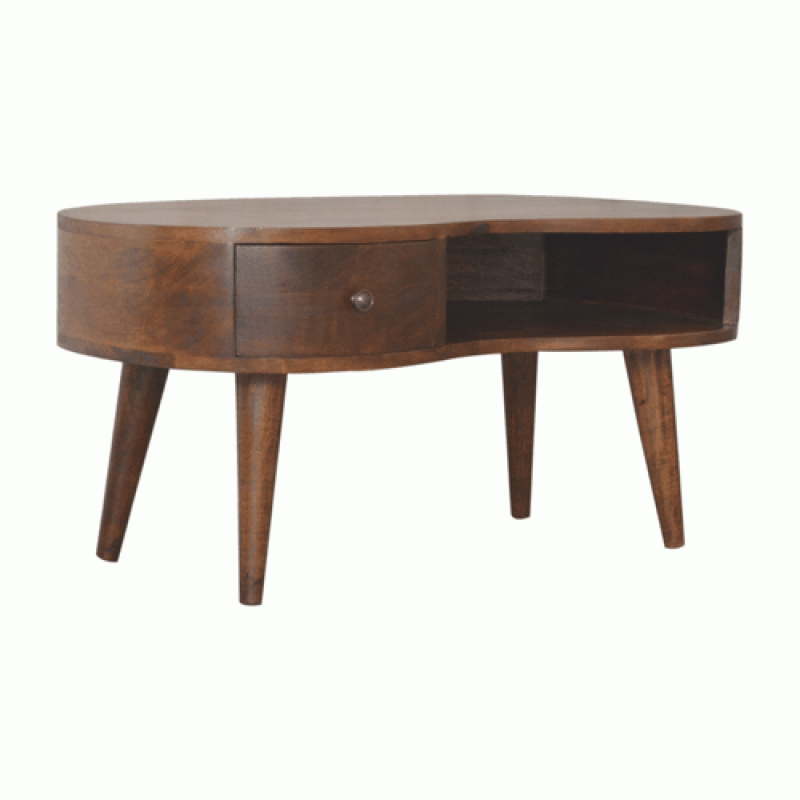 Журнальный столик Chestnut Rounded