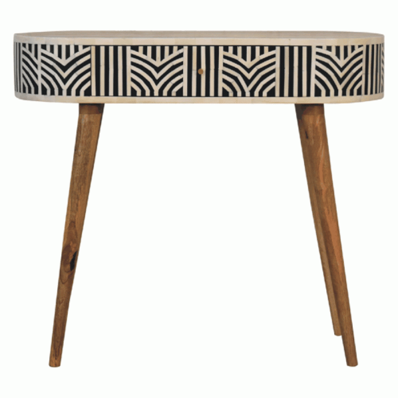 Edessa Bone Inlay Mango Wood Console Table