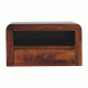 Chunky Chestnut Floating Nachttisch