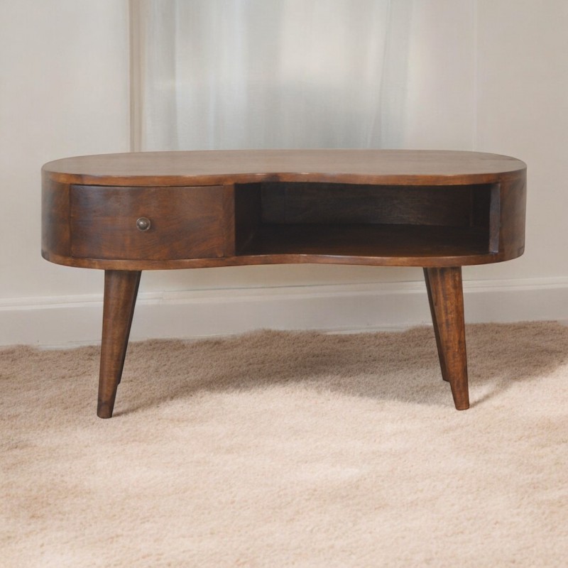 Журнальный столик Chestnut Rounded