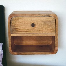 Подвесная прикроватная тумба Mini Oak-Ish с нишей