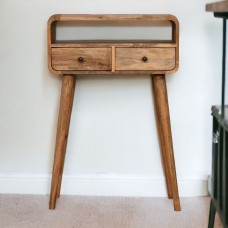 Компактная консоль Mini Curved Oak-Ish с нишей