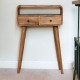 Компактная консоль Mini Curved Oak-Ish с нишей