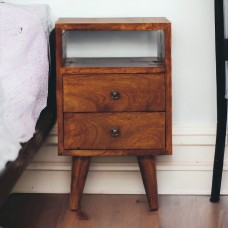 Компактная прикроватная тумба Mini Classic Chestnut