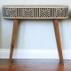 Edessa Bone Inlay Mango Wood Console Table