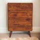 Комод Curved Chestnut с 5 ящиками