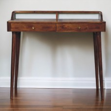 Elevated Chestnut Premium Konsolentisch mit Schubladen