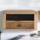 Chunky Oak-Ish Floating Bedside Table